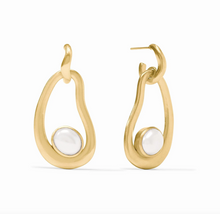 Julie Vos Wave Statement Earrings