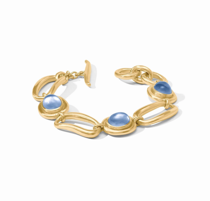 Julie Vos Wave Stone Bracelet