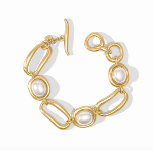 Julie Vos Wave Stone Bracelet