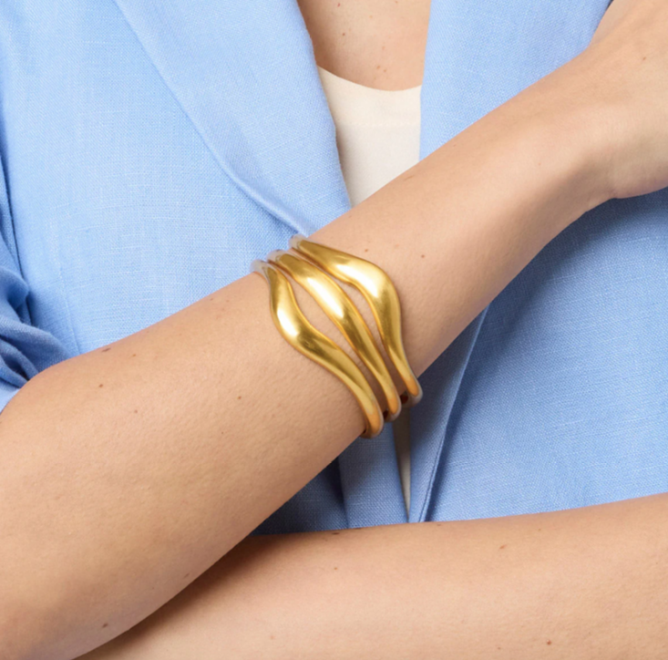 Julie Vos Wave Cuff Bracelet