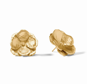 Julie Vos Bloom Statement Stud Earrings