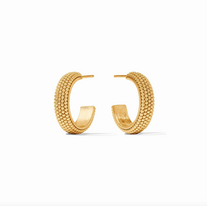 Julie Vos Beaded Eternity Hoop Earrings