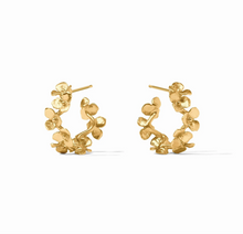 Julie Vos Bloom Hoop Earrings