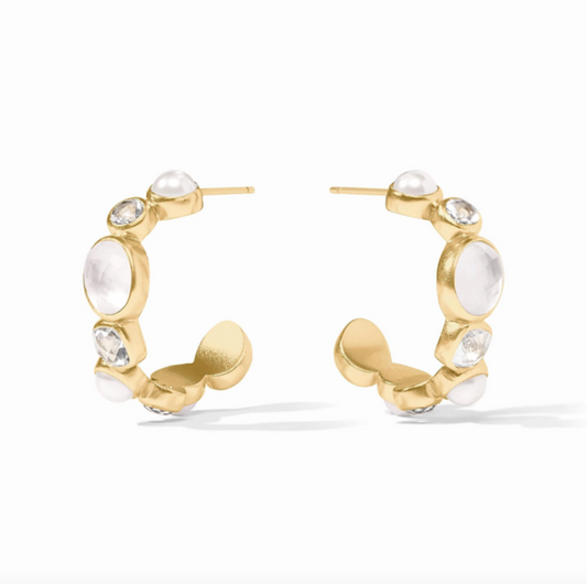 Julie Vos Kaleidoscope Hoop Earrings