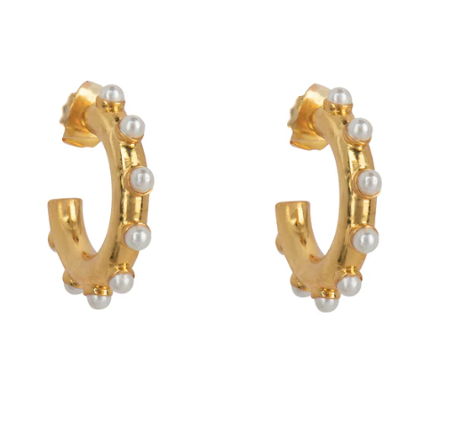 Bounkit Nicky Hoop Earrings