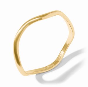 Julie Vos Wave Bangle Bracelet