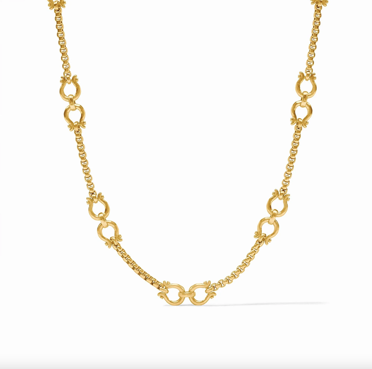 Julie Vos Saratoga Demi Link Necklace