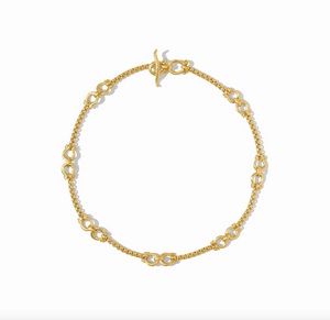 Julie Vos Saratoga Demi Link Necklace