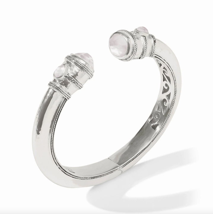 Jullie Vos Silver Cannes Demi Cuff Bracelet