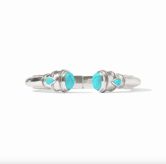 Jullie Vos Silver Cannes Demi Cuff Bracelet