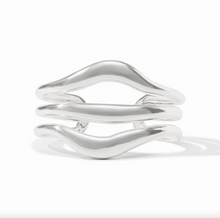 Julie Vos Silver Wave Cuff Bracelet