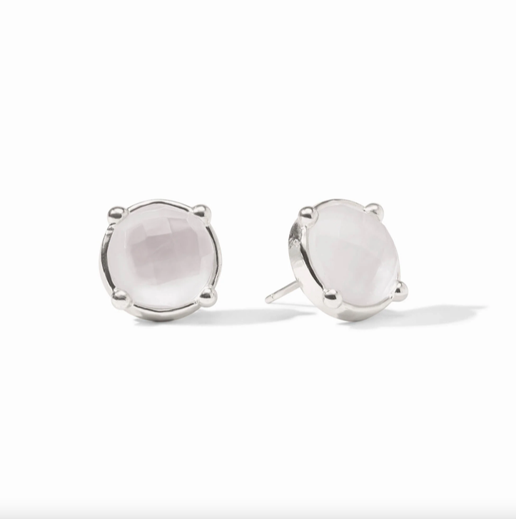 Julie Vos Silver Honey Stud Earrings
