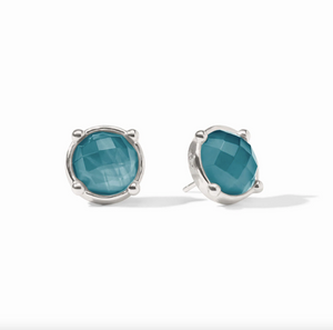 Julie Vos Silver Honey Stud Earrings