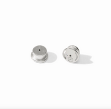 Julie Vos Silver Soho Demi X Stud Earrings