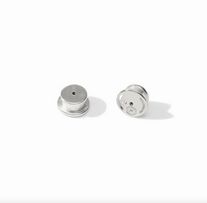 Julie Vos Silver Soho Demi X Stud Earrings