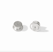 Julie Vos Silver Cannes Doorknocker Earrings