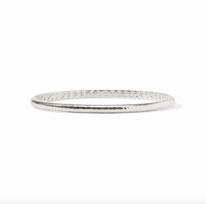 Julie Vos Silver Havana Demi Bangle Bracelet