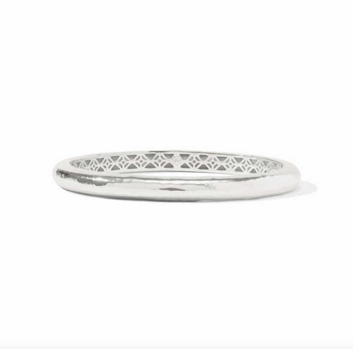 Julie Vos Silver Havana Bangle Bracelet