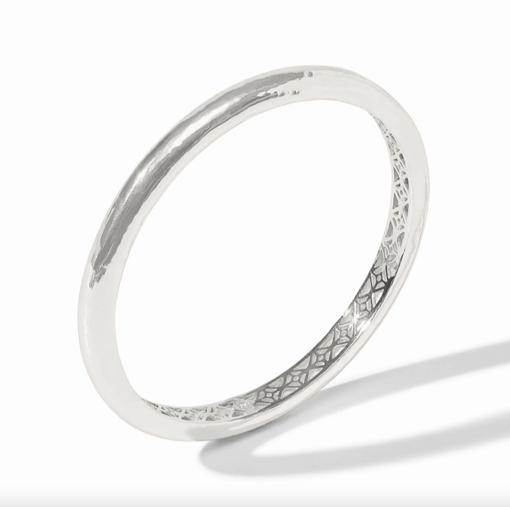 Julie Vos Silver Havana Bangle Bracelet