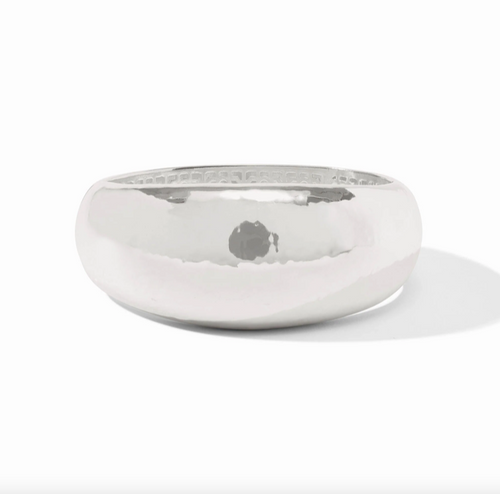 Julie Vos Silver Catalina Statement Hinge Bangle Bracelet