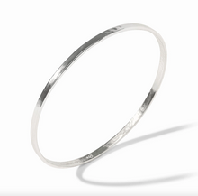 Julie Vos Silver Crescent Bangle Bracelet