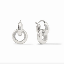 Julie Vos Silver Catalina 2 in 1 Earrings
