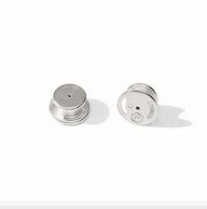 Julie Vos Silver Catalina Link Earrings
