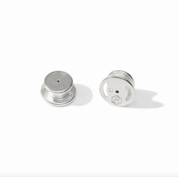 Julie Vos Silver Wave Earrings