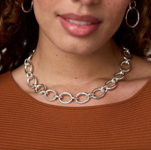 Julie Vos Silver Catalina Demi Link Necklace