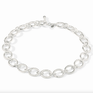 Julie Vos Silver Catalina Demi Link Necklace