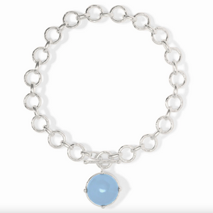 Julie Vos Silver Honeybee Statement Necklace