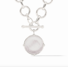 Julie Vos Silver Honeybee Statement Necklace