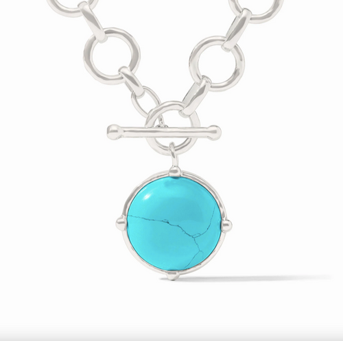 Julie Vos Silver Honeybee Statement Necklace