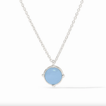 Julie Vos Silver Honeybee Solitaire Necklace