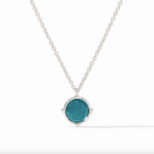 Julie Vos Silver Honeybee Solitaire Necklace