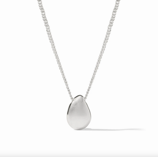 Julie Vos Silver Wave Delicate Necklace