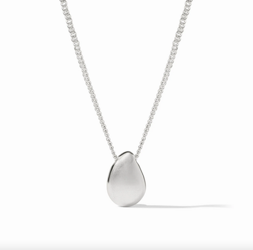 Julie Vos Silver Wave Delicate Necklace