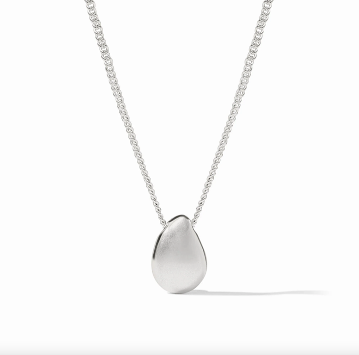 Julie Vos Silver Wave Delicate Necklace