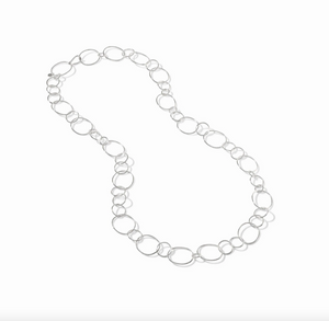 Julie Vos Silver Colette Smooth Necklace