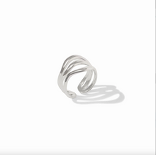 Julie Vos Silver Wave Ring