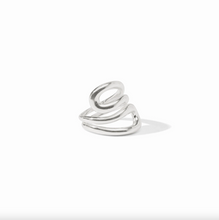 Julie Vos Silver Wave Wrap Ring