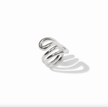 Julie Vos Silver Wave Wrap Ring