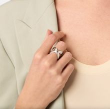Julie Vos Silver Catalina X Ring