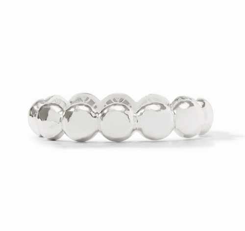 Julie Vos Solara Nova Hinge Silver Bangle Bracelet