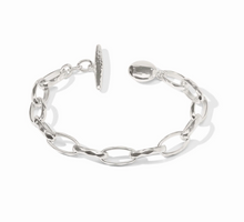 Julie Vos Solara Link Silver Bracelet