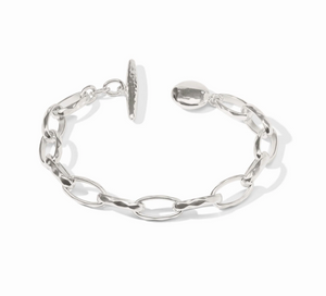 Julie Vos Solara Link Silver Bracelet