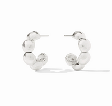 Julie Vos Solara Nova Silver Hoop Earring