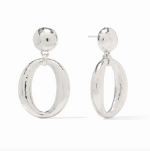 Julie Vos Solara Orbit Silver Statement Earring