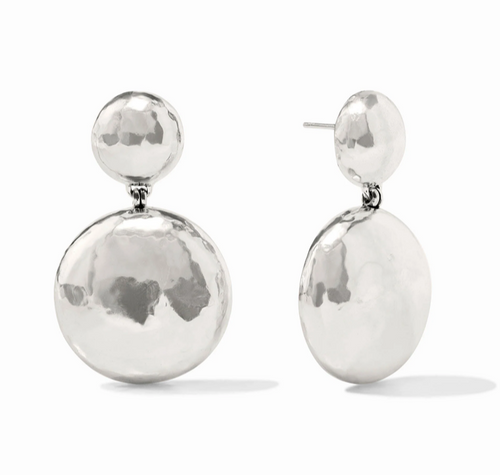 Julie Vos Solara Statement Silver Earring