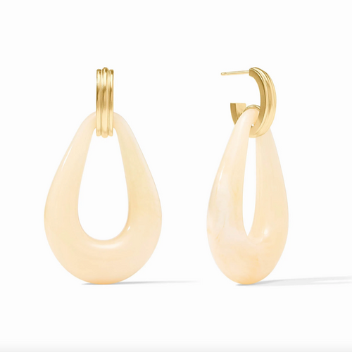 Julie Vos Carnaby Doorknocker Earrings